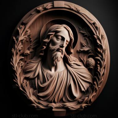 3D model st jesus (STL)